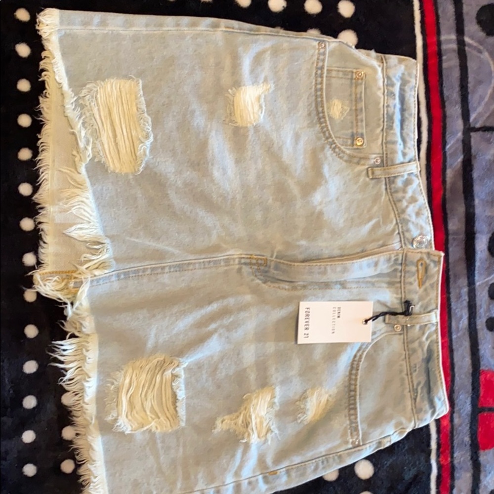 Denim skirt